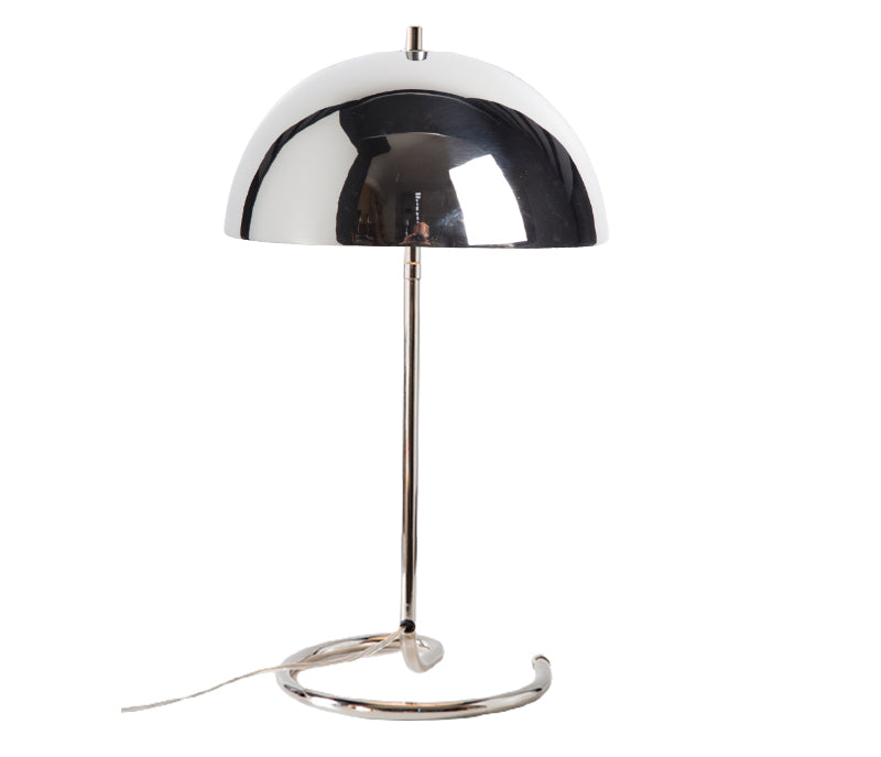 Lámpara de mesa CAMPANA Niquel